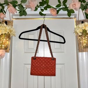 Super Cute, versatile Rebecca Minkoff purse with edgy blue, cheetah print 🐆